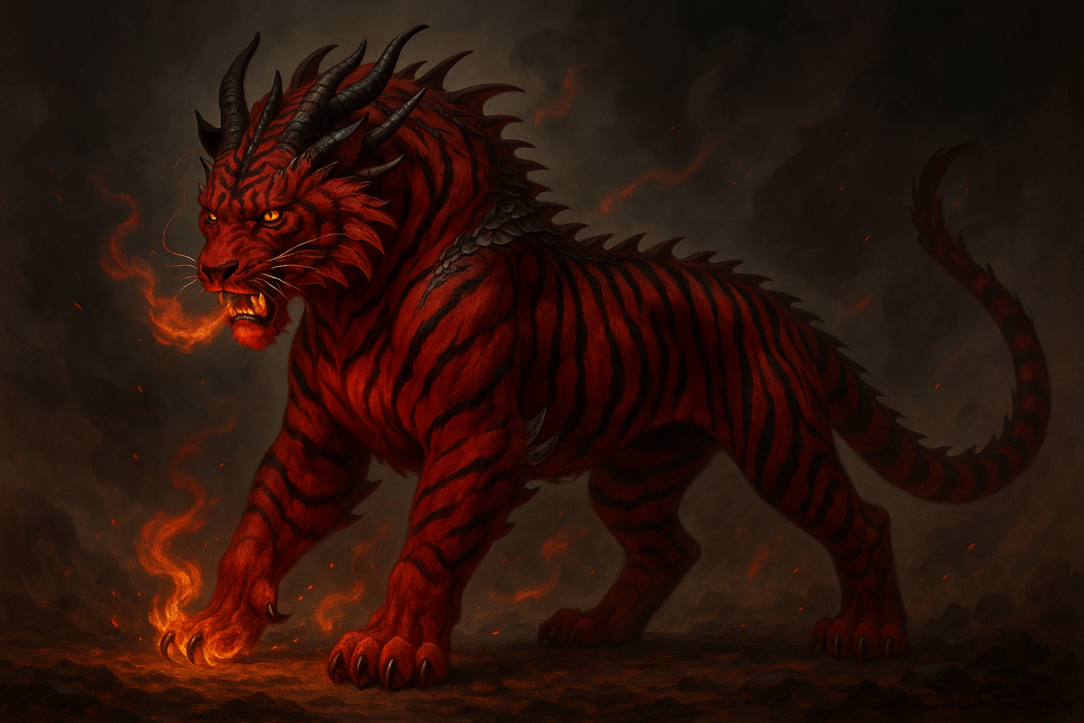 Red Dragon Tiger